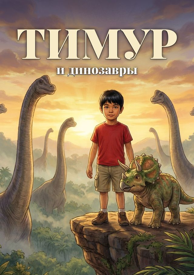 Обложка «Тимур и динозавры»
